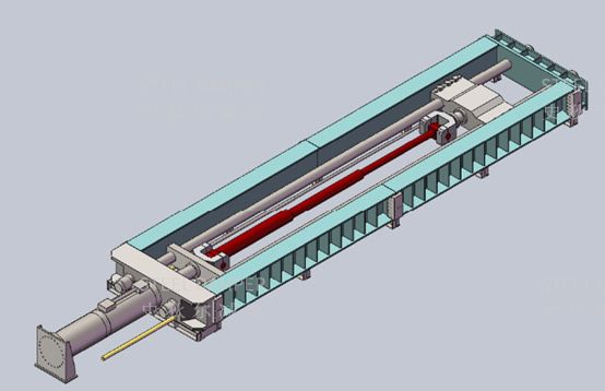 Horizontal automatic balance loading system